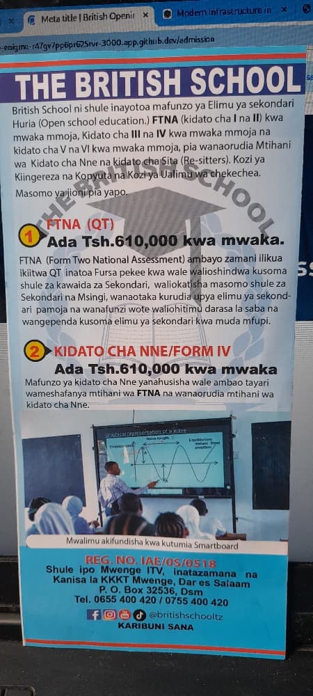 Join CSEE (Form IV) Program